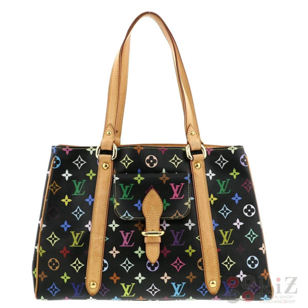 LOUIS VUITTON Aurelia Tote Bag Black